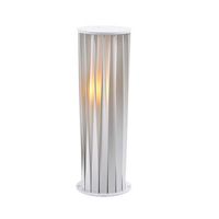 Lampes solaires en acier inoxydable pour pelouse, recommandées par les influenceurs transfrontaliers, télécommandées, étanches IP65 pour jardins