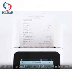 Analizador de electrolitos y gases en sangre de mano veterinario POCT de <span class=keywords><strong>4</strong></span> minutos - Product Image 5