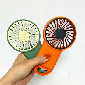 New Arrival Portable <b>USB</b> Rechargeable Handheld Air Cooling <b>Fan</b> Electric or Battery-Powered With Hook for Car Application - Product Image 1