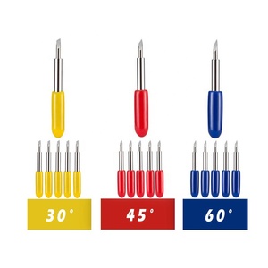 Lames Roland pour traceur de découpe, lames de <span class=keywords><strong>couteau</strong></span> graphique à 30, 45 et 60 degrés - Product Image 6