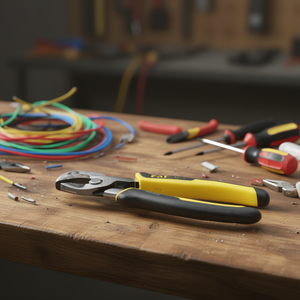 Pince coupante pour câbles Stanley FatMax 8 pouces, outil de coupe de fil robuste - Product Image 3