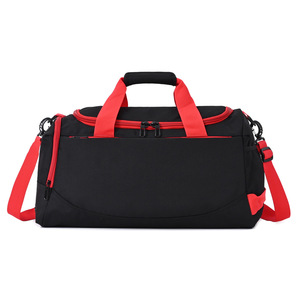 Lightweight Oxford Fabric Travel <b>Bag</b> Individual Shoe Storage Letter Pattern Fashion Daily Outdoor Zipper Closure Gym Duffle <b>Bag</b> - Product Image 6