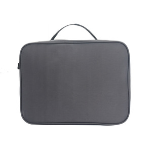 Shockproof Box-Type Double Layer Zipper Closure Electronics Organizer <b>Bag</b> Portable Tech Storage Case <b>for</b> Travel Business Trip - Product Image 3