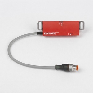 Euchner CES-AP-CR2-AH-SB-111748 – เซ็นเซอร์ตรวจจับรหัส RFID/เอาต์พุตหยุดฉุกเฉิน – ระดับความปลอดภัย PL E พร้อมมาตรฐานกันน้ำและฝุ่น IP67 – สวิตช์ความปลอดภัยแบบไม่สัมผัส - Product Image 1