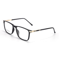Gafas Ópticas de Metal Retro Vintage al por Mayor para Hombre, Montura Cuadrada Completa, Estilo de Diseñador de Lujo para Uso Diario