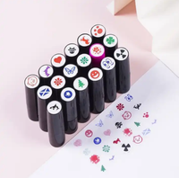 Tampon de balle de golf étanche avec marqueur de tampon à encre permanente rechargeable divers modèles