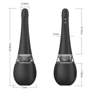 圧力ポンプスプレー水吸引電気ABSシリコンアナルホースクリーナー大人の大人のおもちゃサプライヤー工場価格 - Product Image 2