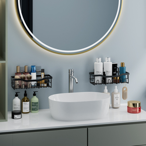 Rust Proof No Drilling Wall Mount Corner Bathroom <strong>Kitchen</strong> Storage <strong>Shower</strong> Bathroom Shelf - Product Image 4