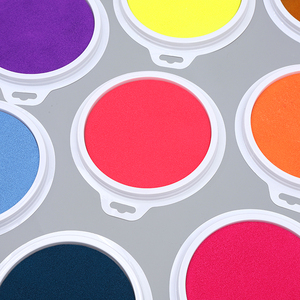 Boyi Xuan, venta al por mayor, no tóxico, lavable, divertido, pinturas para los dedos para niños, dibujo, 6/7 colores, almohadilla de pintura - Product Image 6