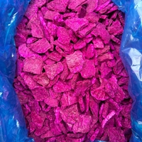 Gefreeze-droogde pitaya (FD) in bulk voor industriële voedselproductie en grondstofvoorziening, klaar voor consumptie