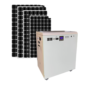 Station d'alimentation portable 10000Wh pour usage domestique, système d'énergie hybride à panneaux solaires, onde sinusoïdale pure, contrôleur MPPT, batterie externe, LED - Product Image 5