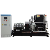 Compresor de Aire de Alta Presión de Pistón YiBang de 11 kW, 25.8 m3/h, 6.0 MPa, 1500 rpm, CA 380 V, 50 Hz, Compresión de Tres Etapas, Accionamiento Directo
