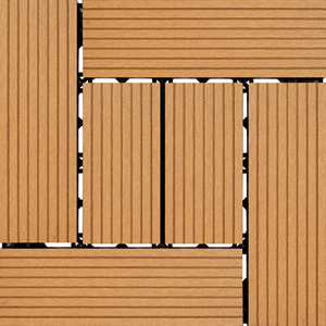 Dalles de terrasse en composite bois-plastique (WPC) sur mesure, finition grain de bois brossé, pour extérieur, hôtel, villa, jardin, balcon, <span class=keywords><strong>parc</strong></span> - Product Image 2