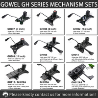Mekanisme Kursi Kantor Modern Metal Danway Butterfly Lift GH003 yang Dapat Disesuaikan