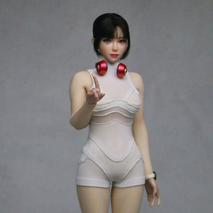 OneSixScale - Traje Deportivo Sexy para <span class=keywords><strong>Mujer</strong></span>, Estilo Techwear, Sin Mangas, Ajustado, <span class=keywords><strong>Disfraz</strong></span> <span class=keywords><strong>de</strong></span> Cosplay, Ropa para Figura <span class=keywords><strong>de</strong></span> Acción - Product Image 3