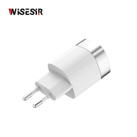 Chargeur USB-C PD 3.0 PPS multi-ports WISESIR 35W GaN avec protection OTP/OVP pour MacBook Pro/Air// Charge rapide