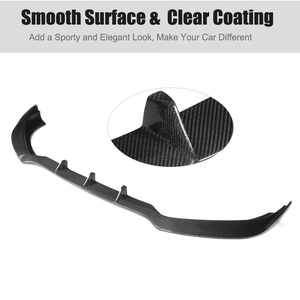 Usine de pièces automobiles en fibre de carbone personnalisé brillant carbone voiture pare-chocs avant lèvre menton becquet pour <span class=keywords><strong>Audi</strong></span> <span class=keywords><strong>BMW</strong></span> - Product Image 2