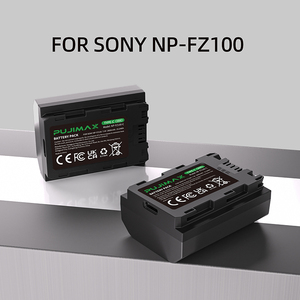 Batterie rechargeable USB-C PUJIMAX 1 pièce NP-FZ100 pour appareil photo Sony Alpha A7S A7 III A7 IV <span class=keywords><strong>A7C</strong></span> II A7CR <span class=keywords><strong>A6600</strong></span> A6700 7.4V 2600mAh - Product Image 2