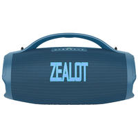 Altavoz Inalámbrico Portátil Zealot S98 de 160w, Altavoz para Fiestas con Bajos, Resistente al Agua, para Exteriores, con Batería de Larga Duración e Iluminación RGB