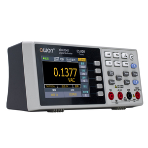 Multimètre numérique OWON XDM1041, 55000 comptes, True RMS, écran LCD 3,5 pouces, voltmètre de courant, thermomètre, multimètres de bureau - Product Image 4