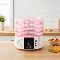 Verstelbare temperatuurregeling jerky vlees fruit rundvlees groente droogmachine dehydrator voedseldehydrator machine