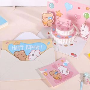 Cartes de vœux fantaisie à bas prix, vente chaude, faible MOQ, carte pop-up, <span class=keywords><strong>joyeux</strong></span> <span class=keywords><strong>anniversaire</strong></span>, cartes de vœux 3D pop-up - Product Image 2