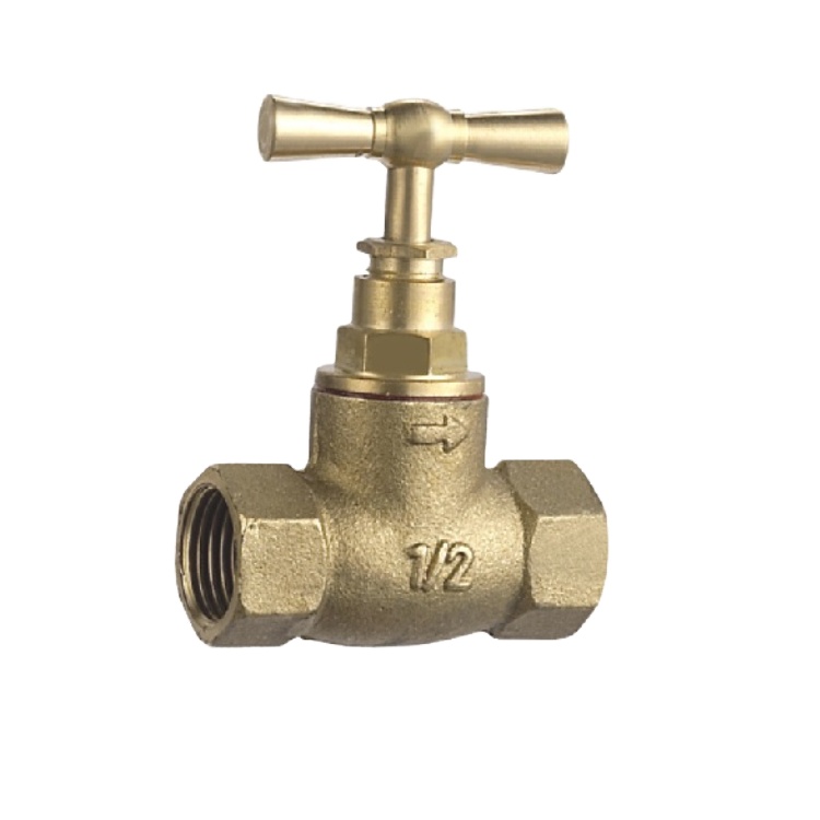 Высококачественный Т-образный латунный невозвратный клапан, стопорный обратный клапан