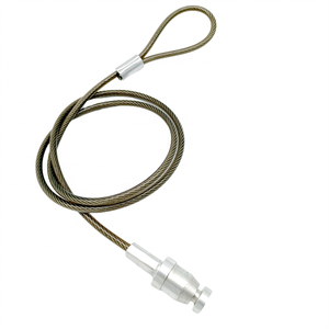 Bán Hàng Tại Nhà Máy Dây Kẹp Cáp Có Móc Kẹp Thả Dây Rèn Thép An Toàn Chống Trộm An Toàn Cắt Miễn Phí - Product Image 2