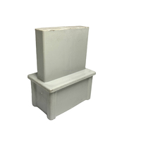 Accessoires pour portes roulantes, embout en plastique nylon industriel, embout de porte à enroulement