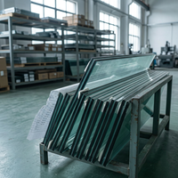 Verre feuilleté industriel PVB, verre de sécurité insonorisant anti-émeute pour fenêtres, portes, façades et bâtiments