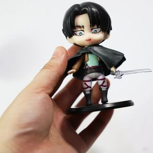 6 pièces/ensemble Shingeki No Kyojin Eren Rivaille Ackerman Jouets Attaque sur Titan Figurines PVC Figurines d'action Jouets Anime Figurine Manga - Product Image 6