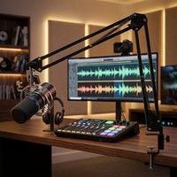 Microphone sans fil haute fidélité WM8-35 avec signal UHF stable, système de micro professionnel pour événements et chant