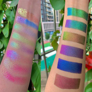 <span class=keywords><strong>2022</strong></span> nueva paleta de sombras de ojos Pastel Duochrome pigmentos multicromo Singe magnético 100 colores Duochrome Suelto - Product Image 1