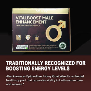 WXW Stock Staminaplus Natural Herbal Supplements Oral Strip Male Vitality Mint Oral Strip Film Men Healthcare Product - Product Image 5