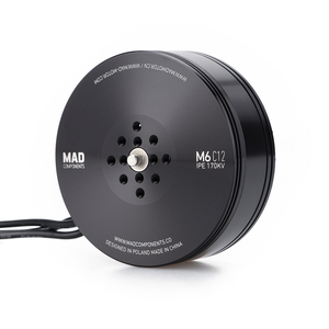 Motor CC sin escobillas <span class=keywords><strong>MAD</strong></span> M6C12 IPE para drones agrícolas, cuadricópteros y UAV tripulados. - Product Image 3