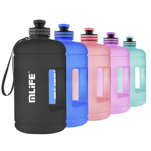 ขวดน้ำ <span class=keywords><strong>Mlife</strong></span> 2.2 ลิตร ผลิตจากพลาสติก PETG เกรดสำหรับอาหาร ปลอดภัยสำหรับดื่มโดยตรง เหมาะสำหรับเล่นกีฬา กิจกรรมกลางแจ้ง ฟิตเนส สำหรับผู้ใหญ่ ใช้สำหรับตั้งแคมป์และออกกำลังกาย - Product Image 1