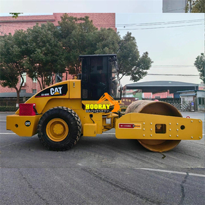 Rouleau vibratoire Caterpillar CS-683E d'occasion, modèle 2020, origine USA, tambour simple, poids 18800 kg, moteur diesel - Product Image 6