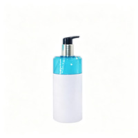 Bouteille pompe à lotion en PET imprimable personnalisée 300ml 500ml Emballage cosmétique pour shampoing Rechargeable Vide