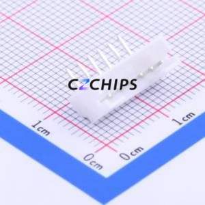 S6B-PH-K-S(LF)(SN) Wire-to-Board Pin Header Bent Lead Through Hole,P=2mm Connector 1x6P 2mm Right Angle Insert PH - Product Image 2