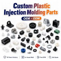 Btai - Piezas de Moldeo por Inyección de Plástico de Precisión Personalizadas, Componentes Estructurales OEM/ODM, Tolerancia de 0,01 mm, Clase 103