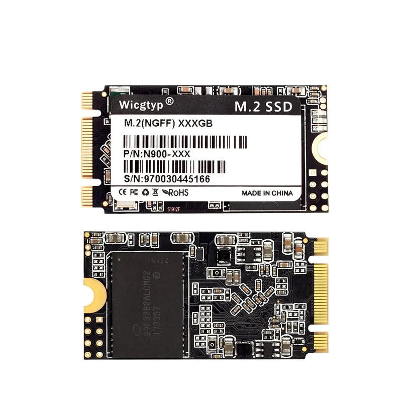 Harga Grosir M.2 SATA NGFF SSD 1TB 512GB 256GB 128GB 2242 Solid State Hard Drive SSD untuk Mesin Pos