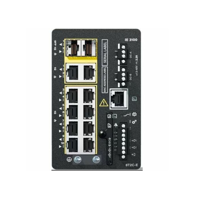 IE-3105-8T2C-E Managed Industrial Ethernet Switch (8 Gigabit Copper + 2 Gigabit Combo Ports)