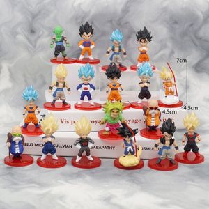 تصاميم ساخنة DBZ أنيمي جودة عالية PVC جمع شخصيات نموذج لعبة DBZ عمل الشكل - Product Image 3