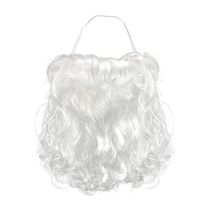 Conjunto de accesorios de Papá Noel con peluca, barba, gafas, campana y bolsa para disfraz - Product Image 3