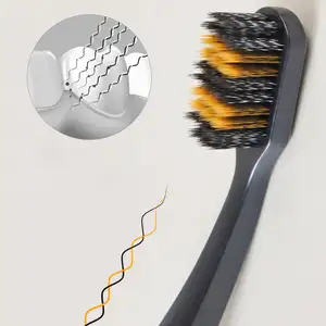 Sanxiao Luxus Senior Spiral draht Erwachsenen Tiefen reinigung Zahnbürste Anpassung