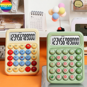 Calculatrice mignonne et colorée avec écran à 12 chiffres, en caoutchouc, pour bureau/école, promotionnelle - Product Image 6