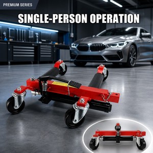 Cric mobile robuste de haute qualité, outil de <span class=keywords><strong>remorquage</strong></span> en acier pour le déplacement de véhicules à 4 roues, la réparation et le transport - Product Image 1