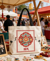 Sac fourre-tout en toile pour femme, personnalisable, écologique, motif lettres, deux poignées, idéal pour le shopping et les voyages – Nouveauté 2026, produit phare et tendance