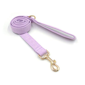 Harness Anjing Berkualitas Tinggi dengan Logo Nama Kustom Multi Warna, Bahan Poliester + Katun, Dilengkapi Tempat Kantong Kotoran Anjing, Kalung Hewan Peliharaan Mewah dan Modis - Product Image 4