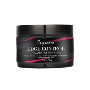 Custom Own Brand Best Professional 4C Edge Control Bulk 24 Hour Long Lasting Strong Hold Low Moq